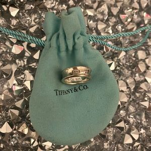 Tiffany & Co 1837 Sterling Silver Ring- Authentic